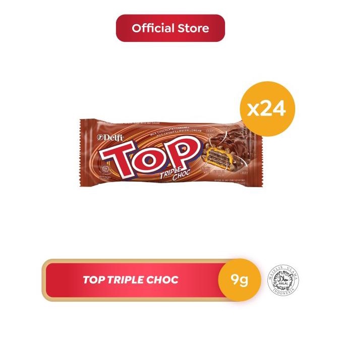 

Delfi Top Triple Chocolate 9 g ( 24pcs / Box )