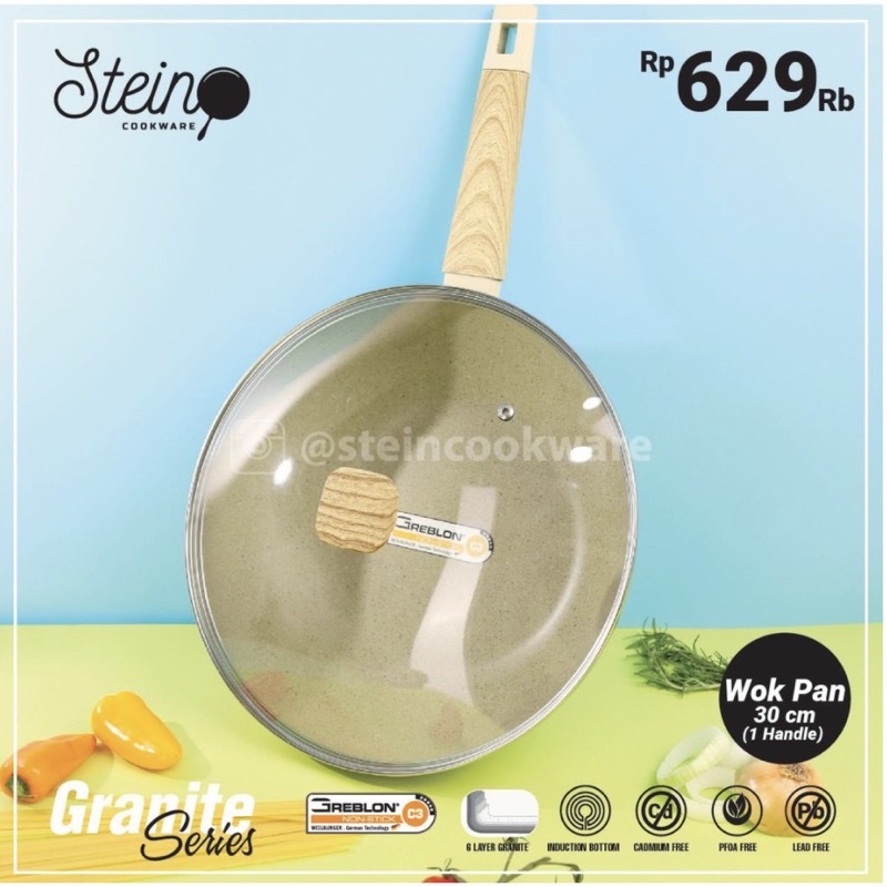 Stein Cookware Paket ONYX - DIJAMIN 100% ORIGINAL