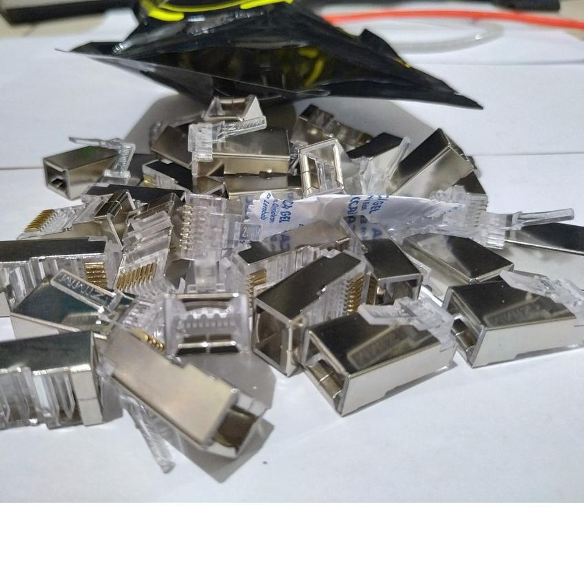 Konektor Rj45 FTP 50pcs Connector RJ45 FTP CAT5e