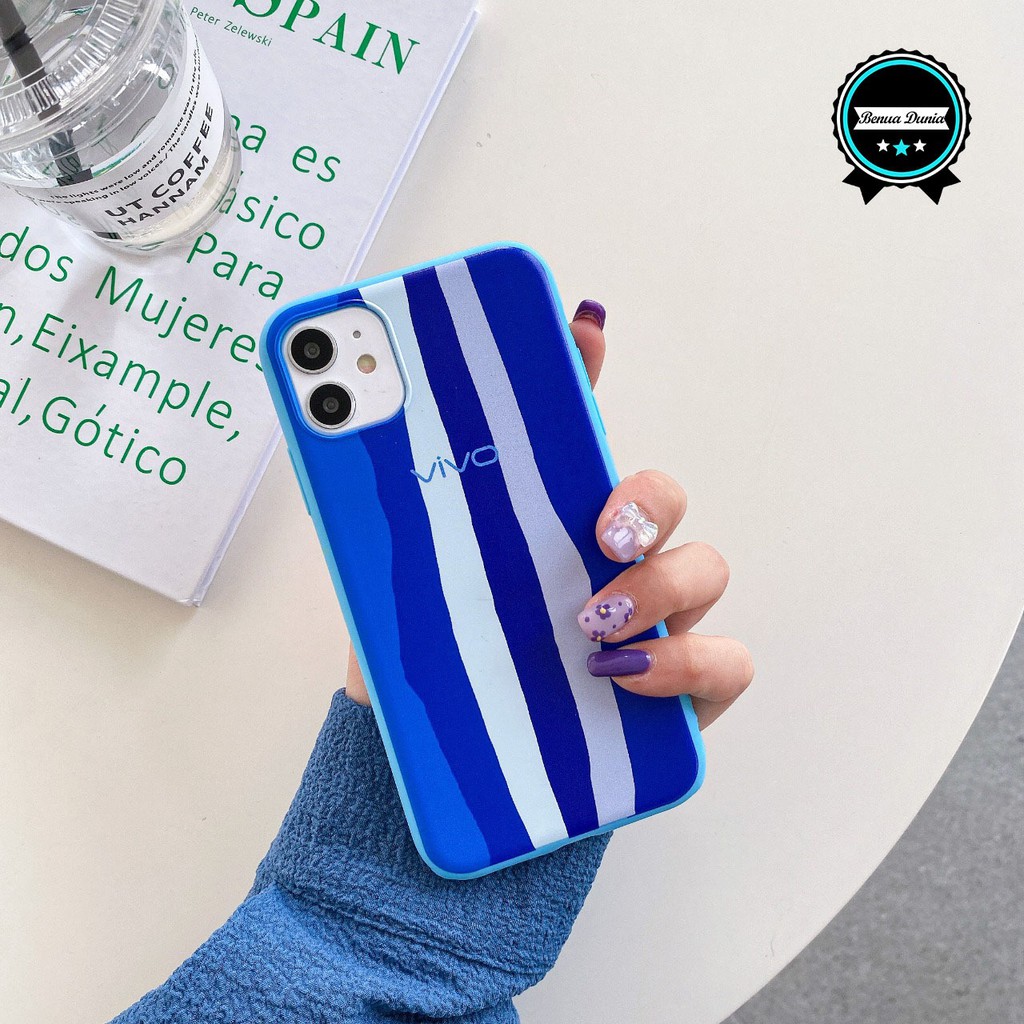 SS046 CASE RAINBOW VIVO Y71 Y81 Y91 y95 y93 Y91c Y20 y12s Y12 y15 Y30 y50 V5 lite y53 y83 y19 BD1129-5
