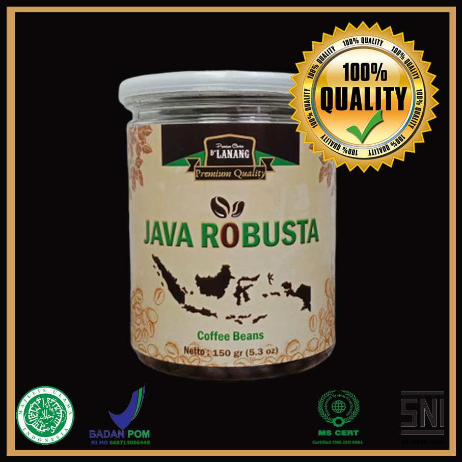 

BEST SELLER Coffee Beans Robusta D Lanang ISO 9001
