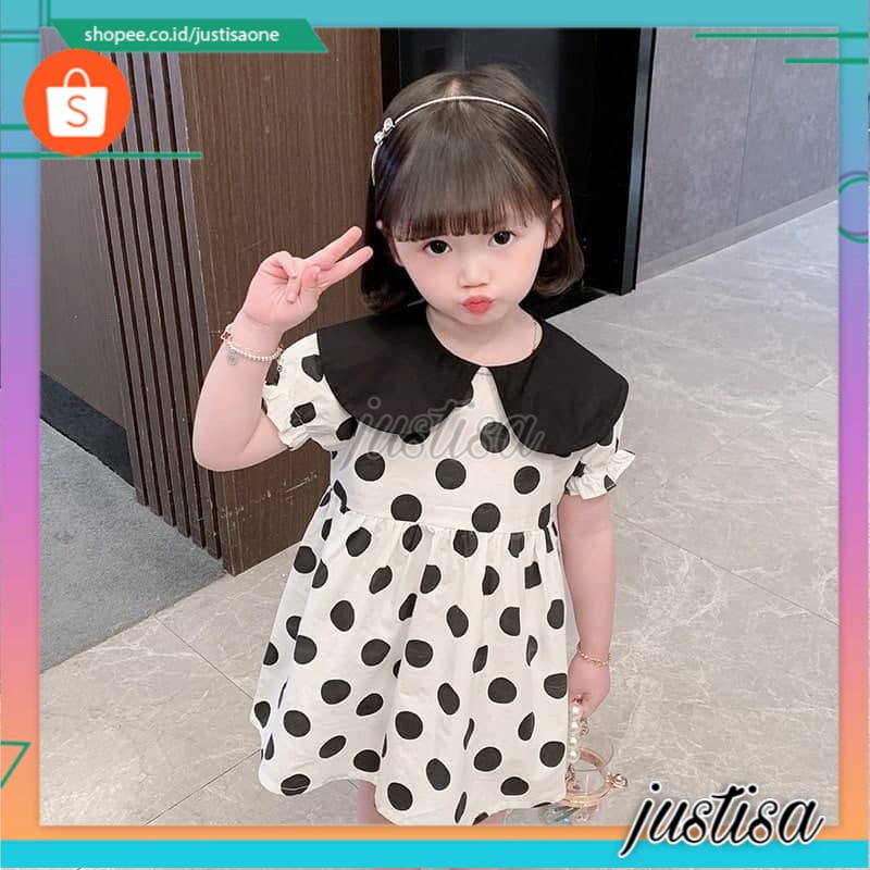 Promo !! Dress Anak Perempuan Import /dress bobba alika cute  1-5th / Baju Anak Perempuan Lucu