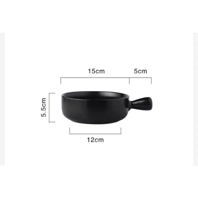 Panci Oven Pan Keramik NORDIC - Salad Bowl