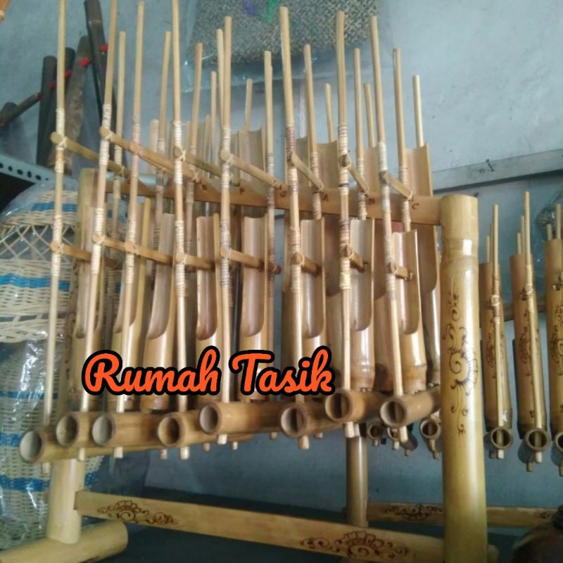 Angklung Anak TK  8 Nada 1 Oktaf Mini