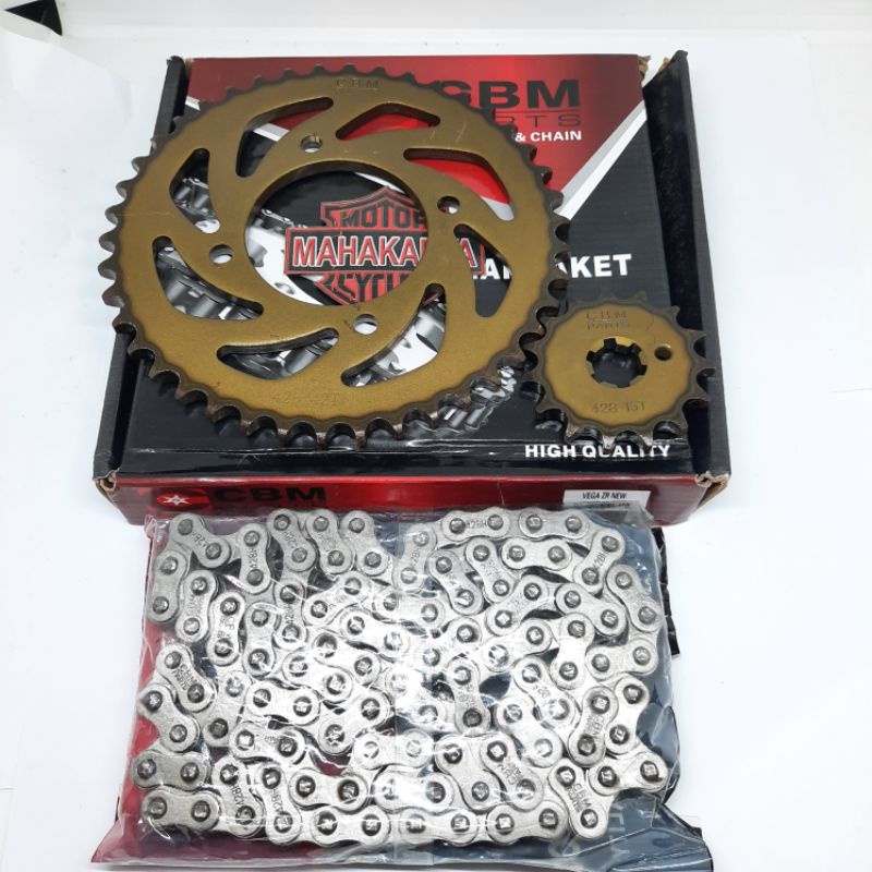 GEARSET GIRSET GEAR SET GIGITARIK PAKET CHAINKIT SPROCKET SET JUPITER Z1 VEGA ZR VEGA RR