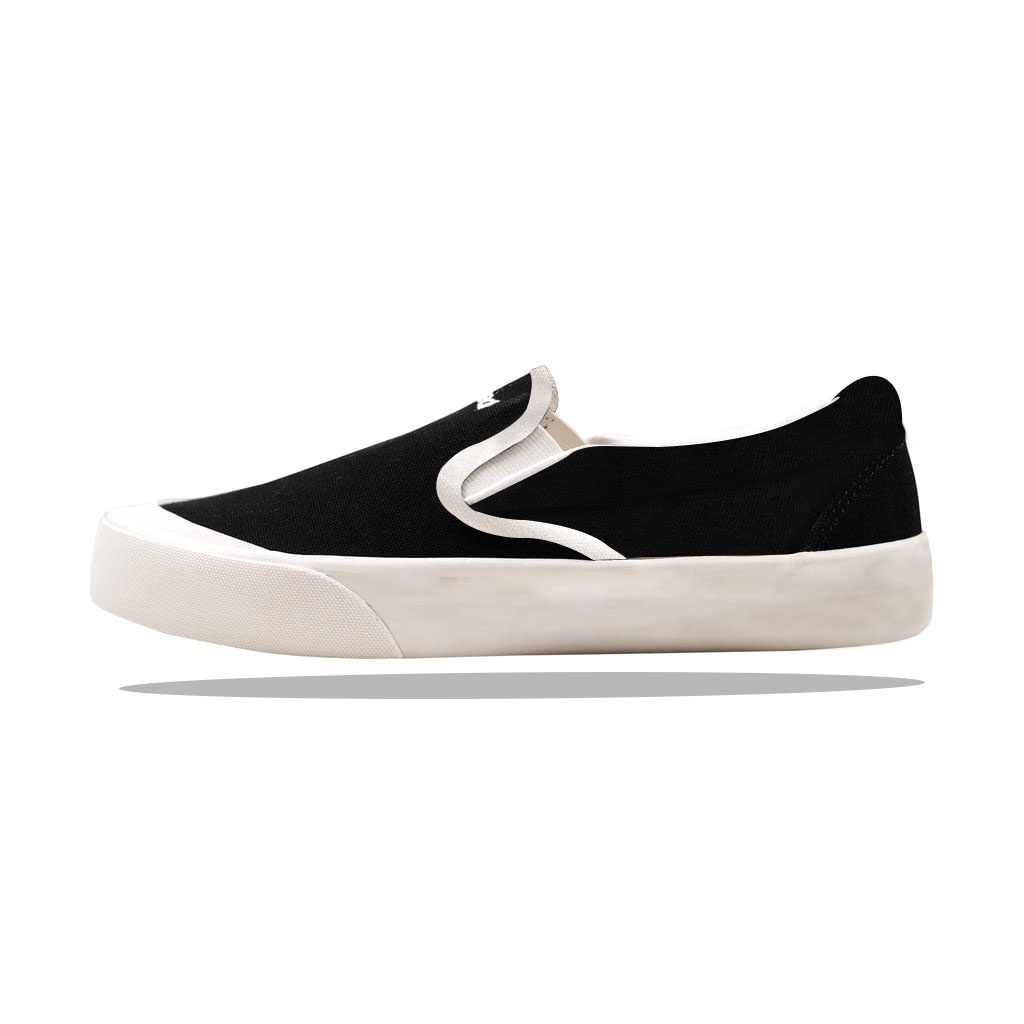 Dritto Slip on - Sepatu Slip On &quot;Nettore&quot; - Black