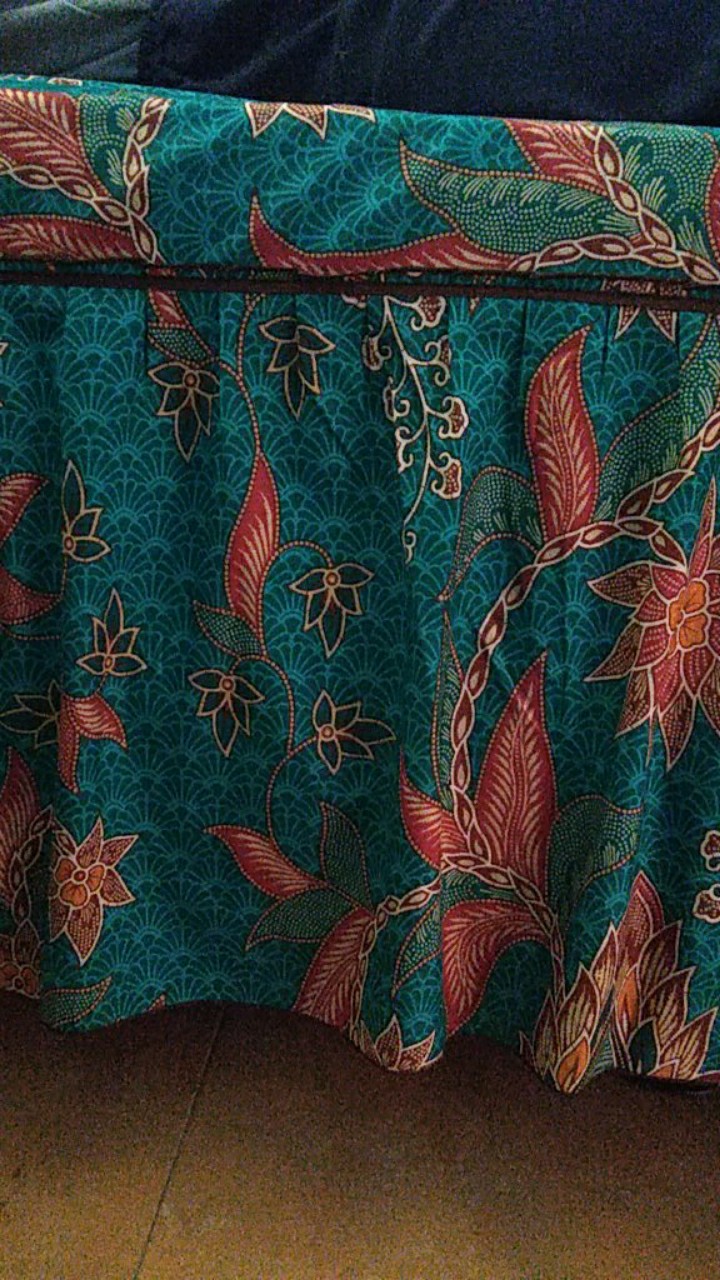 Batik Couple Keluarga Sania Ruffle Ori Ndoro Jowi Dnt Mataram