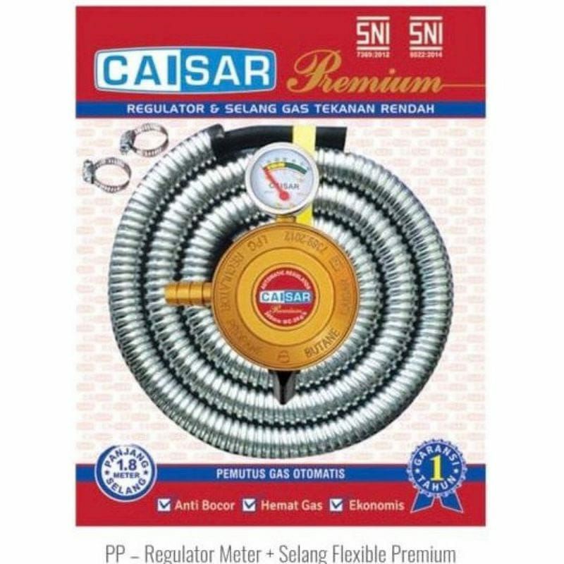 PAKET SELANG REGULATOR GAS CAISAR SNI / SELANG GAS