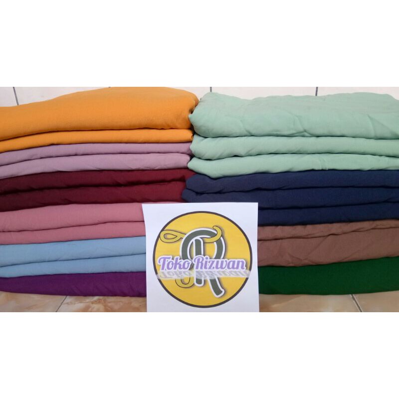 Kain Wolfis Polos Kiloan / Toko Rizwan