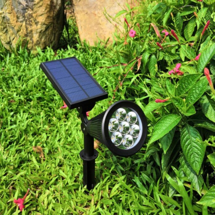 LAMPU TAMAN TENAGA MATAHARI lampu taman tancap solar cell - lampu outdoor taman tenaga SURYA