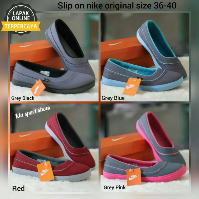 nike slip on wanita