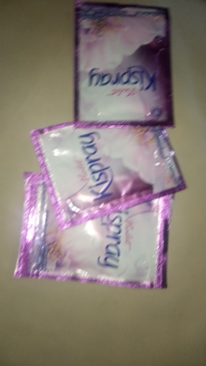 Kispray Sachet Renceng 7 Ml (12 Sachet)