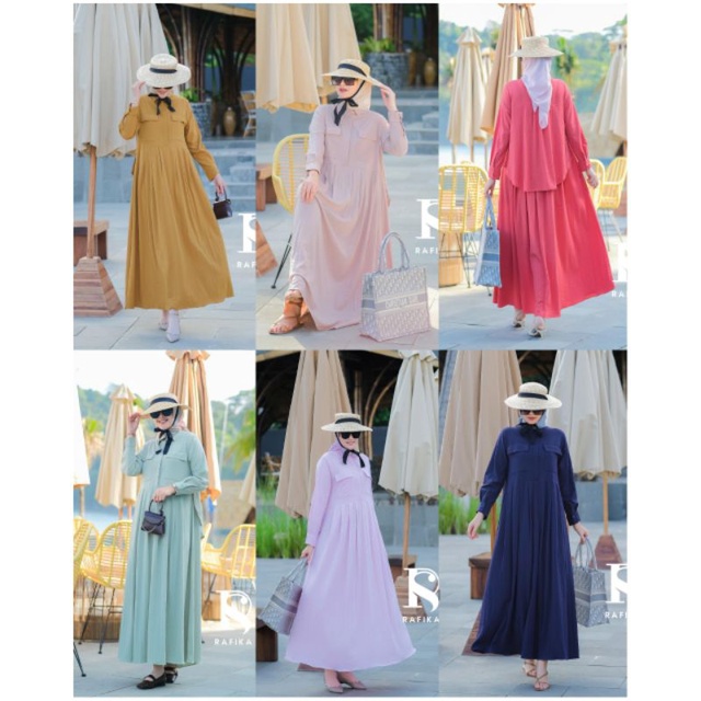 SEIKA MIDI DRESS BY RAFIKA STORES