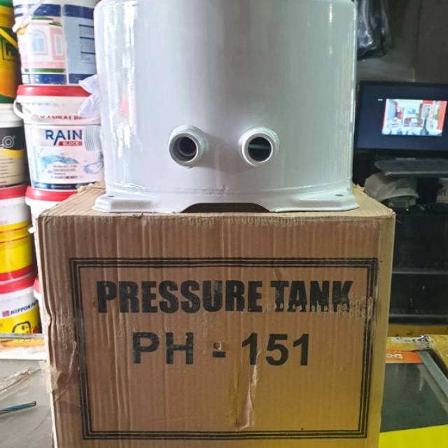 Tabung Sanyo Ph 150 151 Asli Ori Pressure Tank Pompa Air Tangki Angin Putih Shopee Indonesia