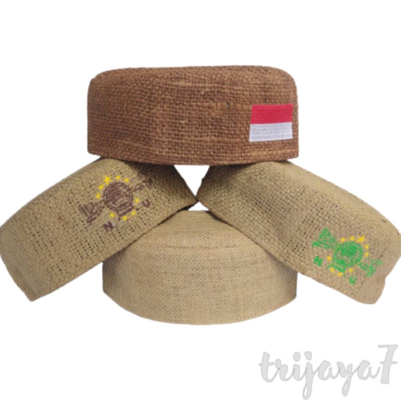 Peci NU Kopiah Goni Songkok Merah Putih