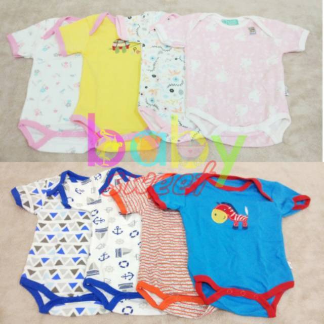 Libby - Jumper Pendek Bayi 4in1 (Segitiga) Jumper Libby Ori Premium
