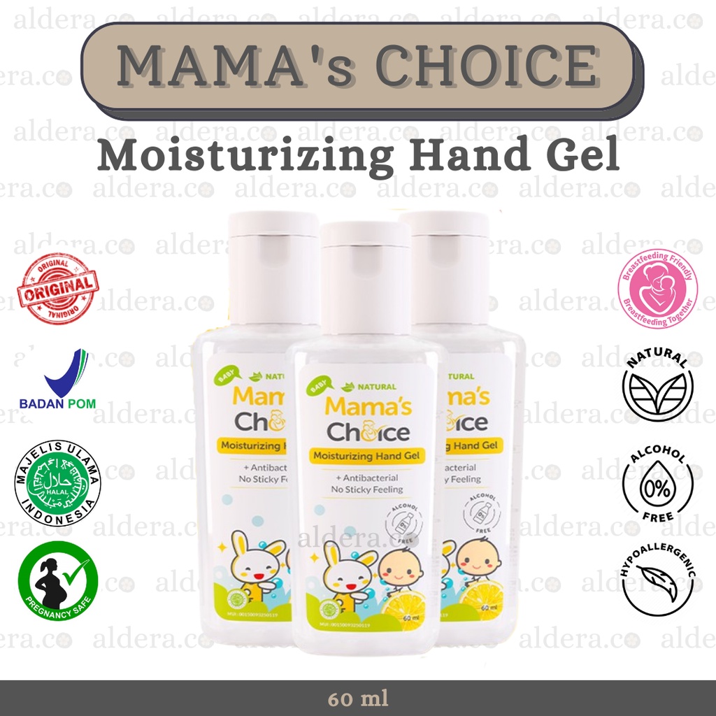 MAMA's CHOICE Moisturizing Hand Gel — Mama's Choice Hand Sanitizer , Mama's Choice Baby Sanitizer , 