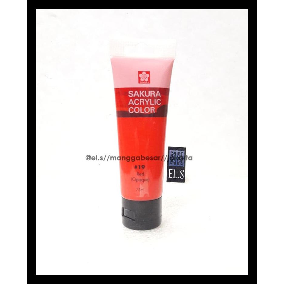 

Terlaris Sakura Acrylic Paint Red ( Cat Acrylic )