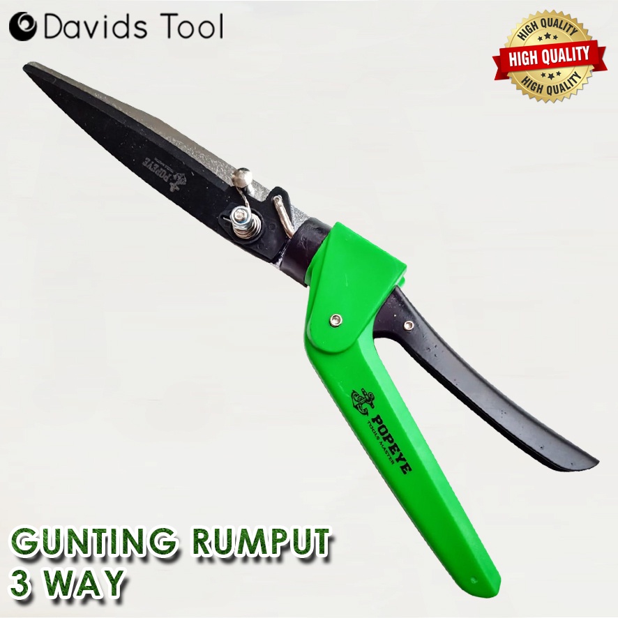 Gunting Rumput Taman Bunga 3 Posisi