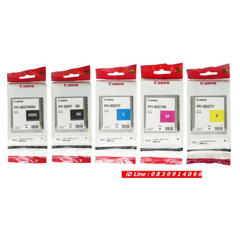 Tinta Canon PFI-8007 Ink Cartridge Original