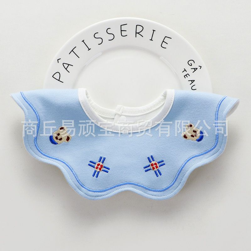 Celemek korean style bip kain bayi perempuan baby girl boy bip import