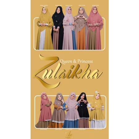 (GIRL) Sarimbit Yusuf Zulaikha Kids by Aden Hijab (READY STOCK)