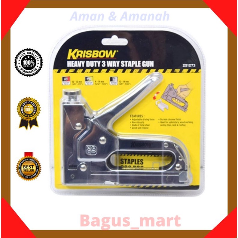 

Stapler Tembak 3 In 1/stepgun