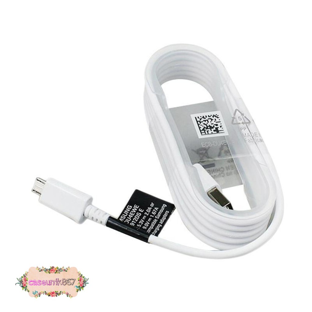 Kabel cable data Samsung NOTE4 5 S7edge J2prime J7pro grandprime original Fast Micro 1.5meter CS1177