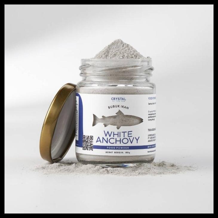 

[READY STOCK] CRYSTAL OF THE SEA WHITE ANCHOVY POWDER BUBUK TERI 80GR 80 GR MPASI