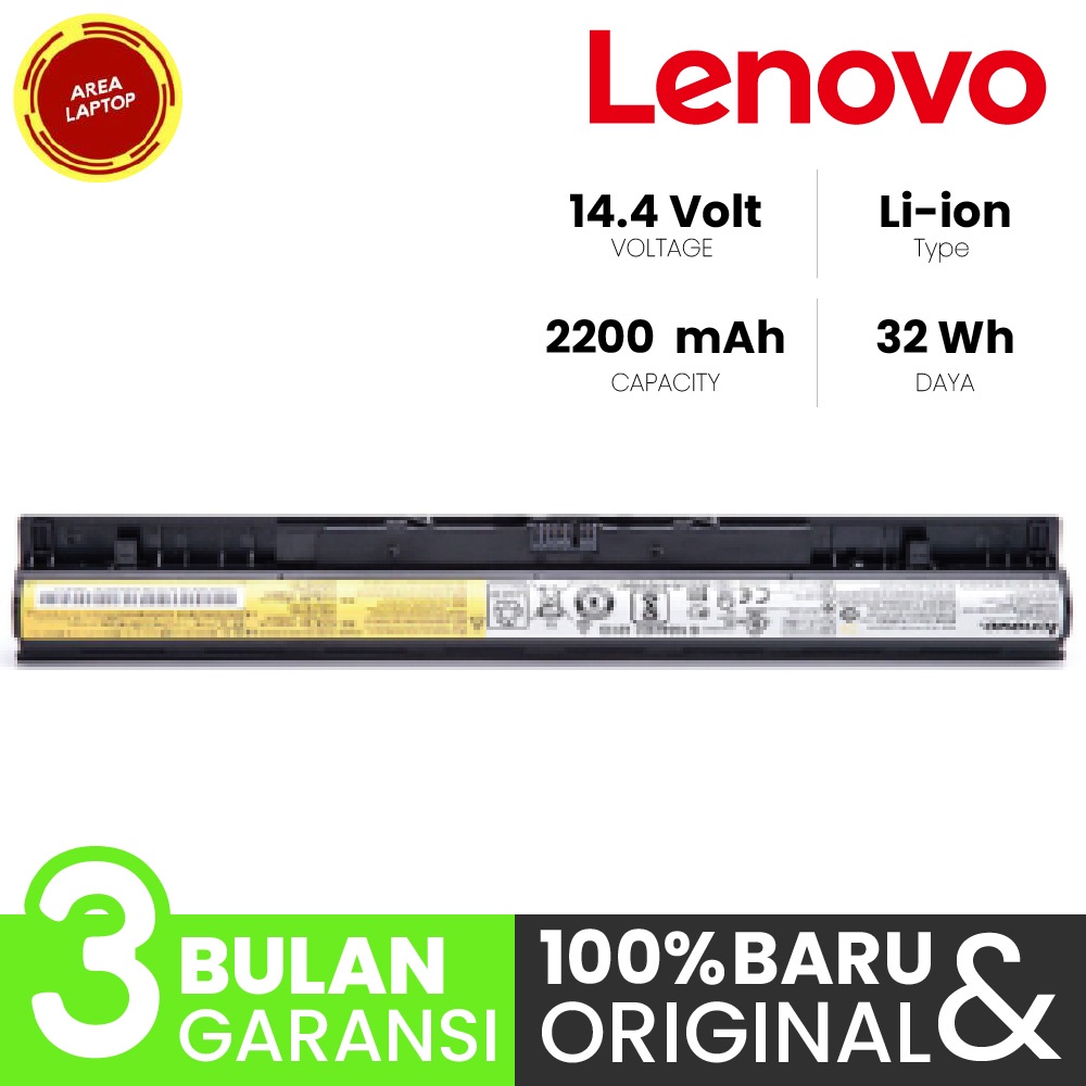 Baterai Lenovo G40-70 G40-45 G40-70M G50 G50-30 G50-45 G50-70 ORI