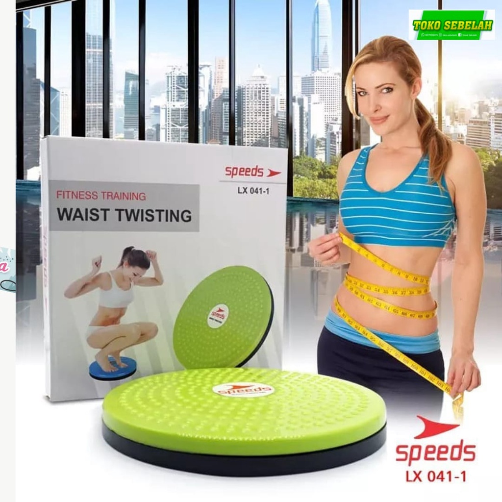 Alat pembakar lemak Magnetic Trimmer Jogging Body Plate Waist Twisting Rotator Disc kapasitas 200kg