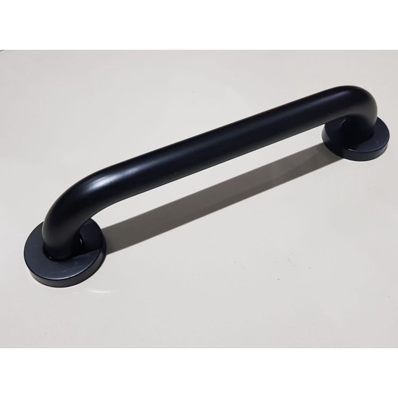 GRAB BAR DISABILITY 30 CM/ GRAB BAR KAMAR MANDI/ GRAB BAR HITAM