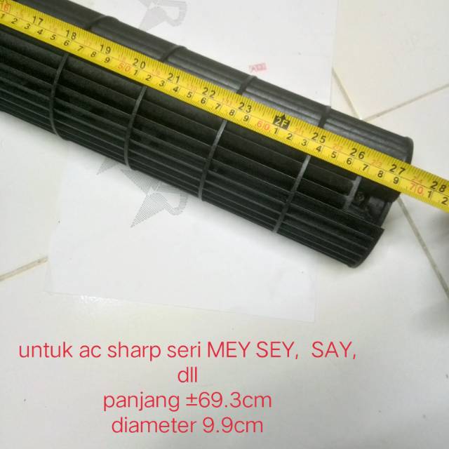 BLOWER KIPAS AC SHARP MEY SAY SEY MHL SERIES