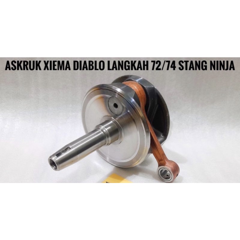 Askruk Stroke UP PNP Tiger MP Gl Langkah 70-72-74-76-80 bahan xiema full CNC