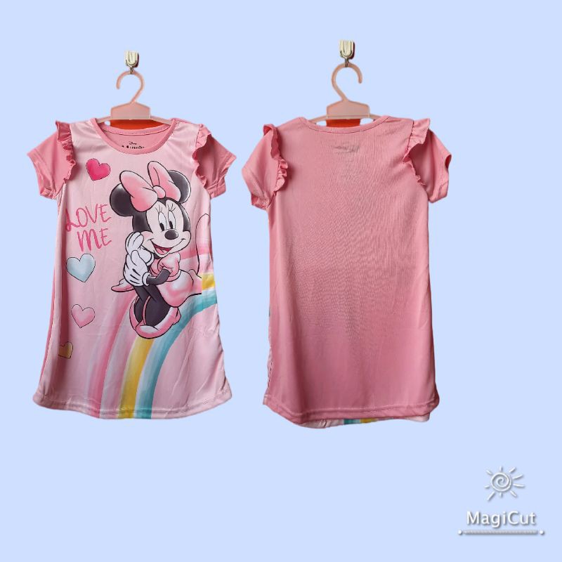 Baju Anak Disney, Dress Anak Perempuan, daster anak karakter Disney, Pakaian Daster Anak