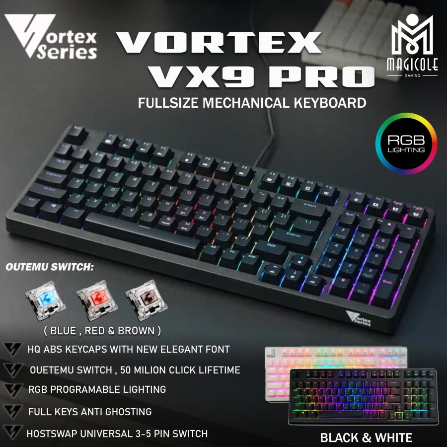 VortexSeries VX9 PRO Mechanical Keyboard