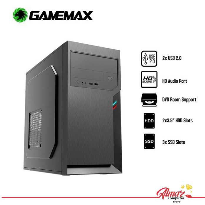 Casing Gamemax Airmax 6502 PSU 500W