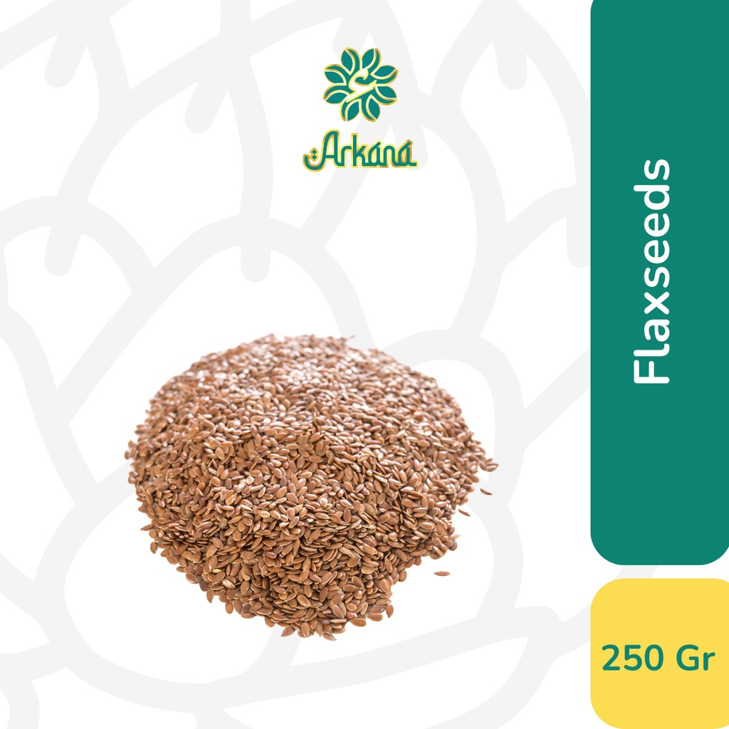 

Flaxseed brown organic premium biji rami organik 250 gr