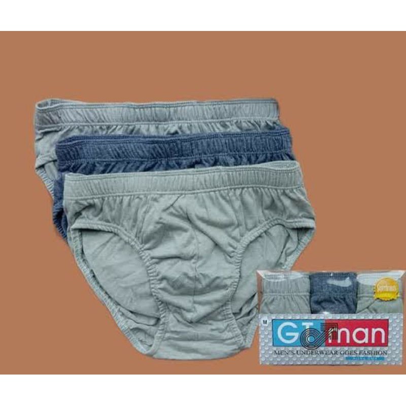 Celana dalam Gt Man GMX Original 3pcs/Cd Gt man gmx