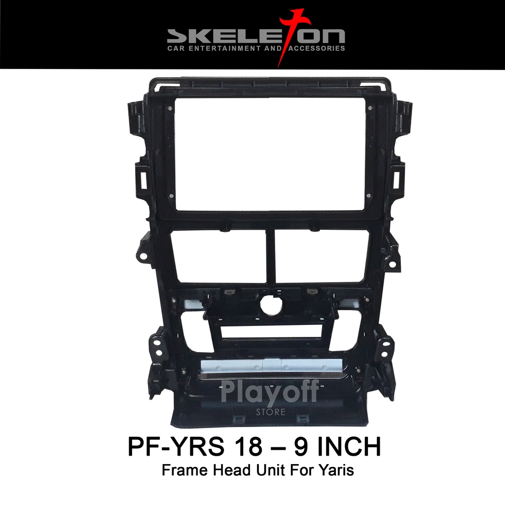 Frame Head Unit 9 Inch Mobil YRS 18 AUTO Frame Android Skeleton