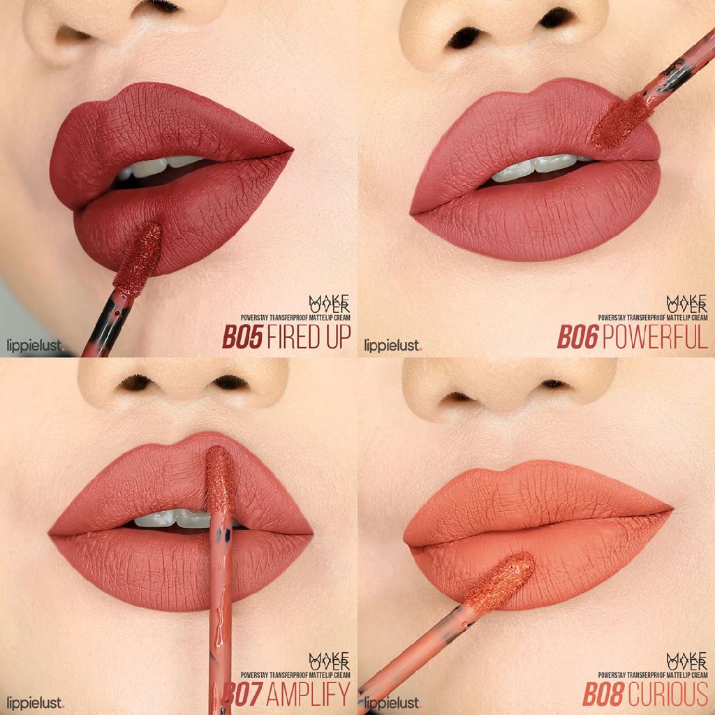 MAKE OVER Powerstay Transferproof Matte Lip Cream