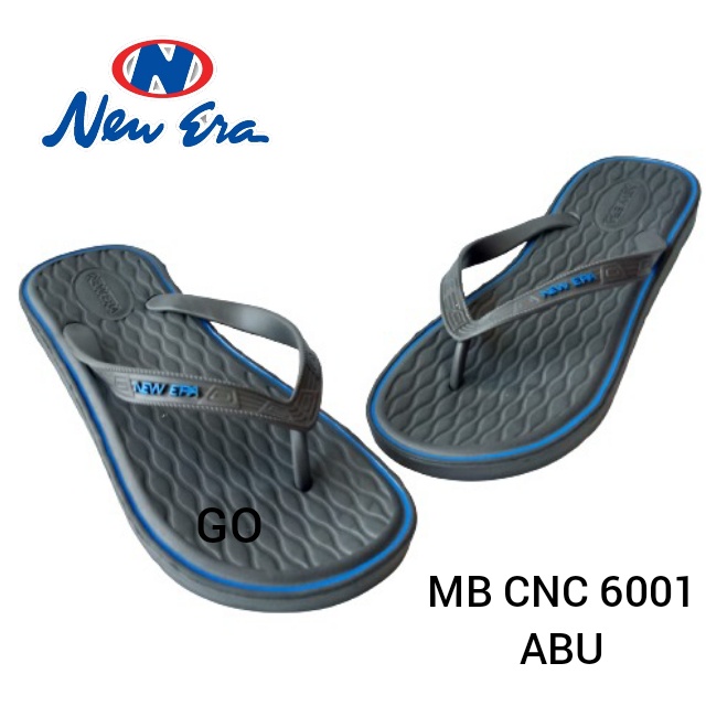 gof NEW ERA MB-E CNC 6001 SANDAL JAPIT Pria Sendal Karet Pria 40/43