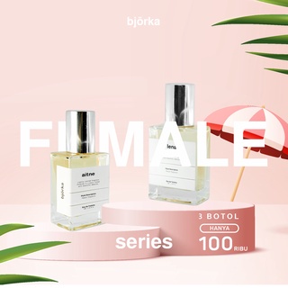 PAKET PROMO 100 RB 3 BOTOL BEBAS PILIH Parfum Bjorka / Parfum Wanita Laki-Laki Cowok / Tahan Lama / Parfum Murah