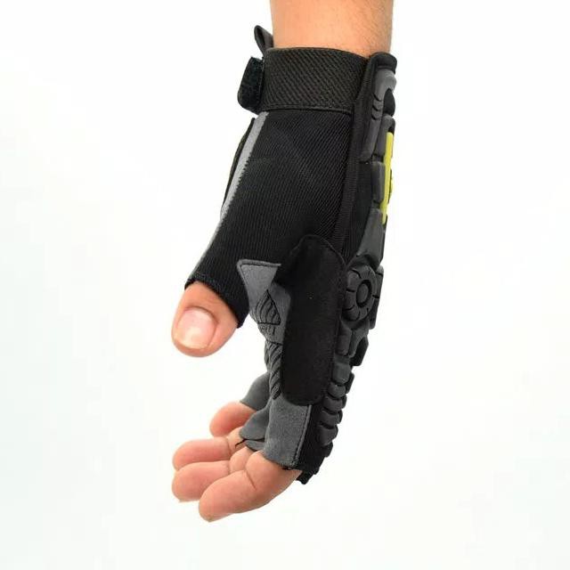 Sarung Tangan Rider Kulit Gloves/Mtg001 - Hitam