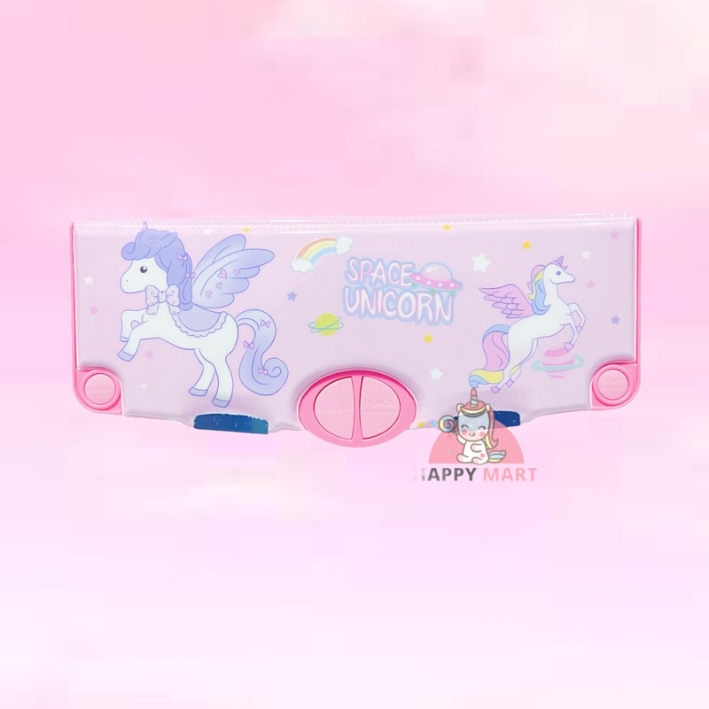 

kotak pensil MAGNET lengkap unicorn premium