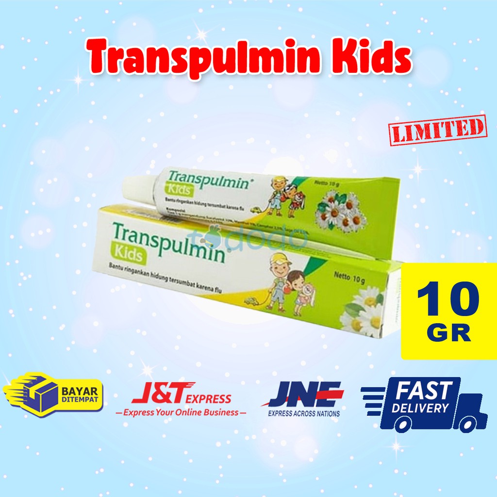 Transpulmin Kids 10 GR / Balsam Anak