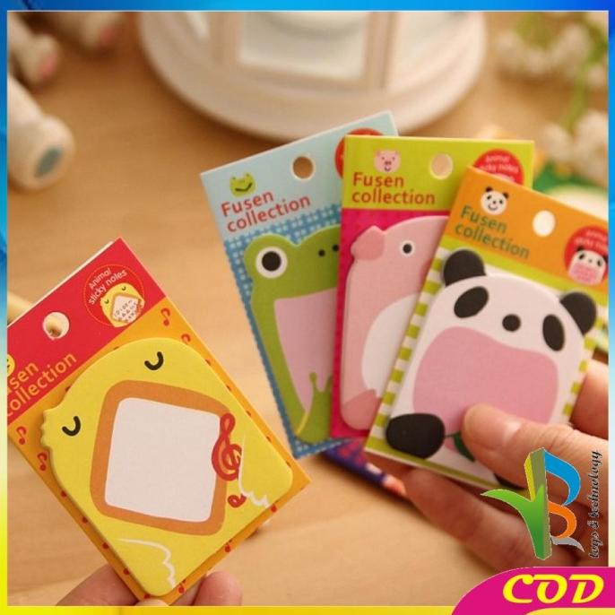 

Rb-A3 Kertas Memo Karakter Stationary / Sticky Notes Memo Animal