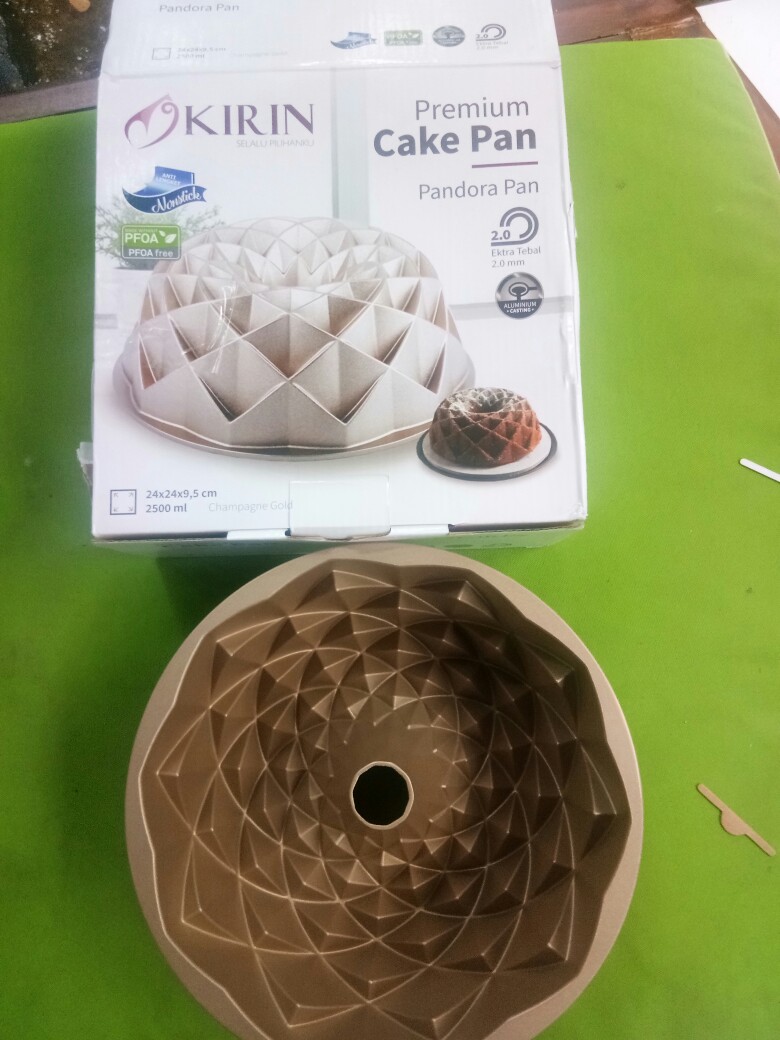 Kirin Loyang Kue Premium Cake Pan Die Cast Pandora Cetakan Kue