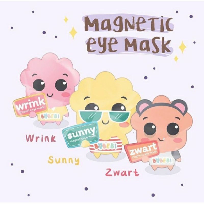 (FREE GIFT) BOBEBI EYE MASK MAGNETIC BPOM