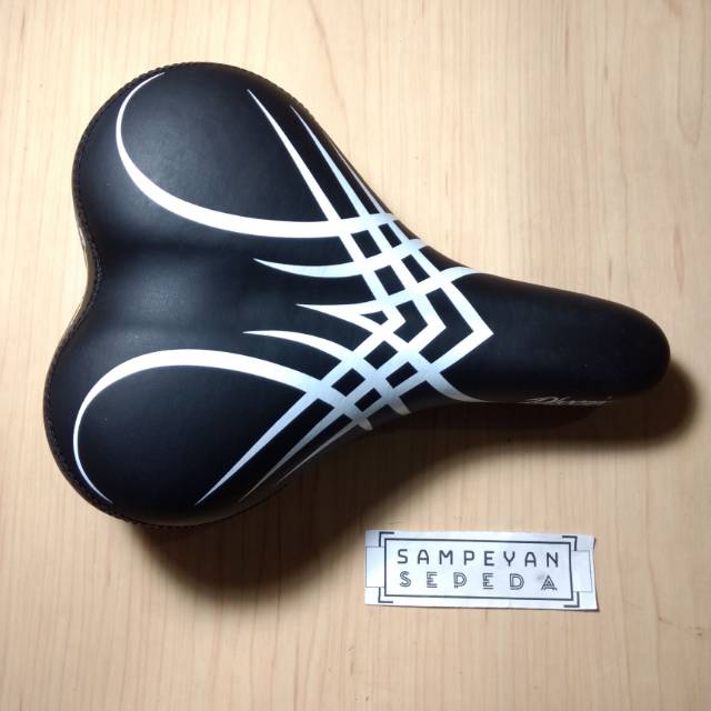Sadel Sepeda Mini United Phoenix Lebar Empuk Tebal